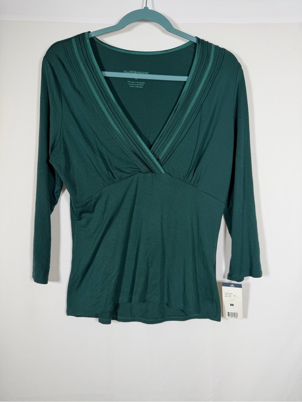 Vintage Deep Green Babydoll Top